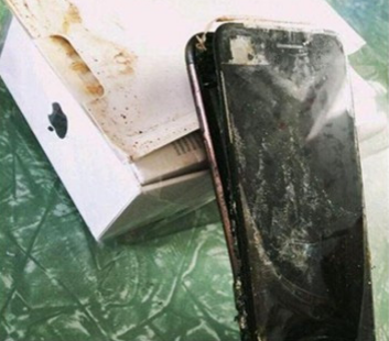 Following the Samsung Note7, the Apple iPhone 6S also exploded! .jpg