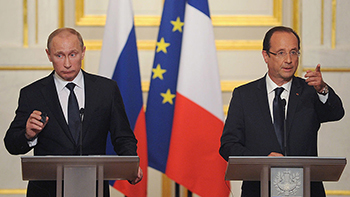 The diplomatic stalemate between Russia and France, Putin canceled his visit to Paris.jpg