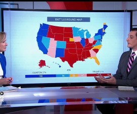 美国总统竞选地图告诉你谁会最终胜选