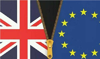 Brexit "defeats "Trumpism" and was elected to the Collins Dictionary of the Word of the Year.jpg