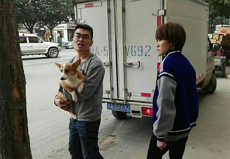 The man beat the sanitation worker in the street, saying that your low life is not as good as my dog! .jpg