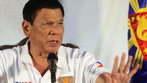Duterte announced that he would no longer swear by saying that God has warned him .jpg