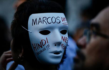 The remains of the former dictator Marcos in the Philippines were buried in the Heroes Cemetery.jpg