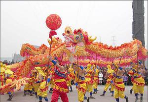 节日文化~中国新年30 中国功夫 舞龙狮