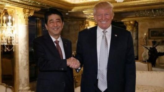 This is a big joke! The club that Abe gave Trump belongs to a Chinese company! .jpg