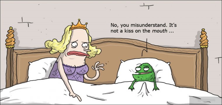 青蛙王子的本性？