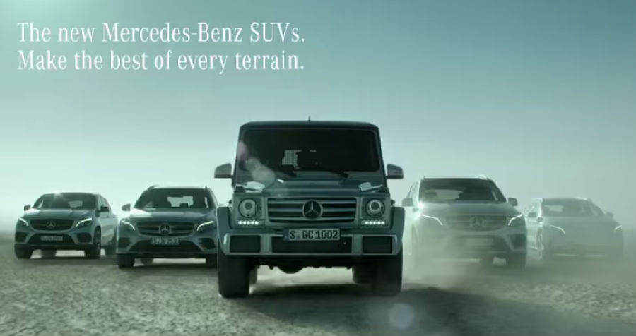 梅赛德斯·奔驰SUV家族电视广告 灵感