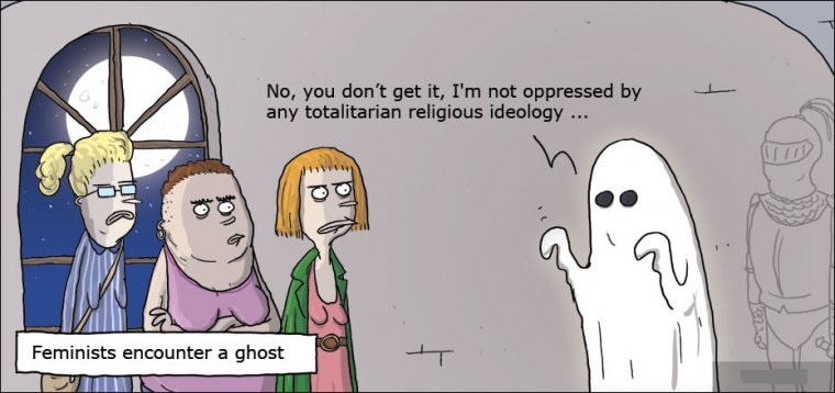 Bilingual joke Issue 368: When a feminist meets a ghost .jpg