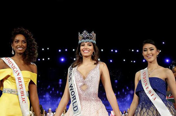 2016世界小姐结果出炉 波多黎各美女夺冠