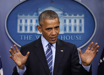 Obama prohibits the development of oil and gas resources in the Arctic Ocean and the Atlantic Ocean.jpg