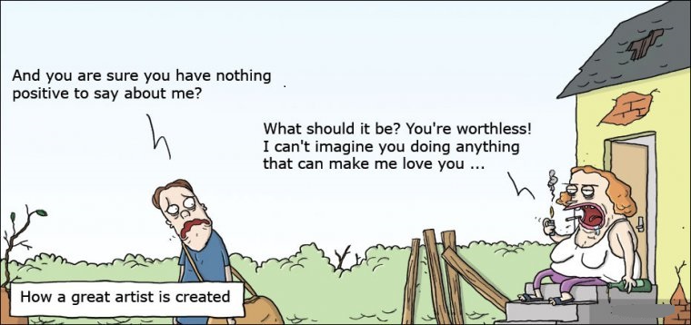 Bilingual Joke Issue 391: How do great artists come about.jpg