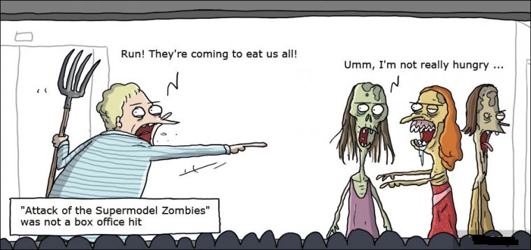 Bilingual Joke Issue 417: Supermodel Zombie Invasion .jpg