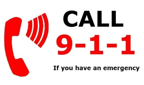 911紧急求助热线广告