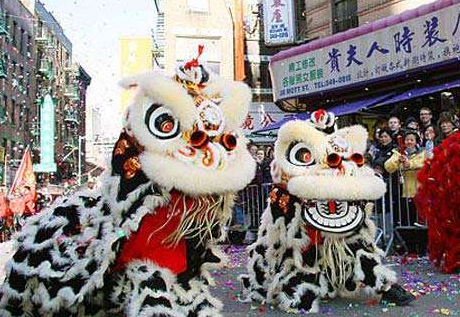 舞狮有助于美籍华人保护中华传统