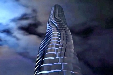 迪拜建360度旋转酒店