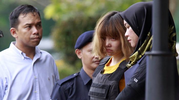 One of the defendants in the Kim Jong Nam case claimed to be "not guilty" .jpg