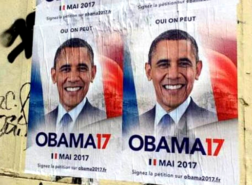 You read that right! The French invited Obama to run for president! .jpg