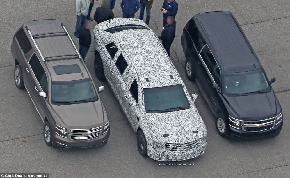 Trump’s “Beast” is exposed. Look at what the president’s new car is like.jpg