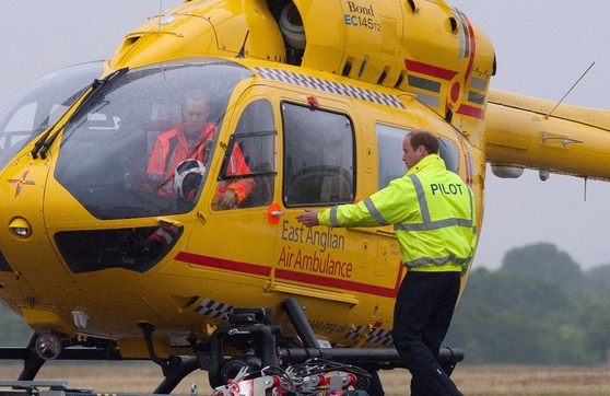 According to an official report last year, Prince William’s service plane crashed into a drone.jpg