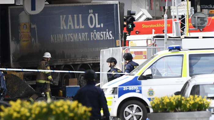 A truck attack in the Swedish capital Stockholm.jpg