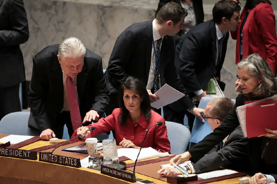 Russia and the United States accuse each other on the Syrian issue at the United Nations.jpg