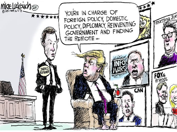 讽刺美国政治漫画