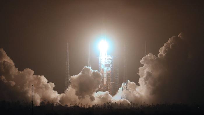 China's "Tianzhou-1" cargo spacecraft was launched into space.jpg