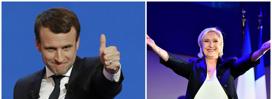 The Trump phenomenon reappeared, and the first round of the French general election suffered. .jpg