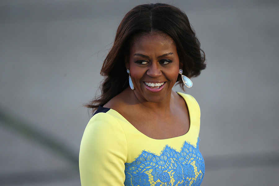 Michelle Obama claimed that he would never run for President of the United States.jpg