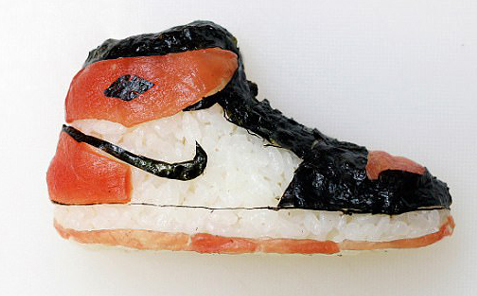 意大利主厨推出创意'寿司鞋'