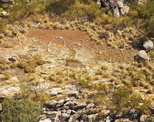 A mysterious SOS distress signal was discovered in the wild in Australia.jpg