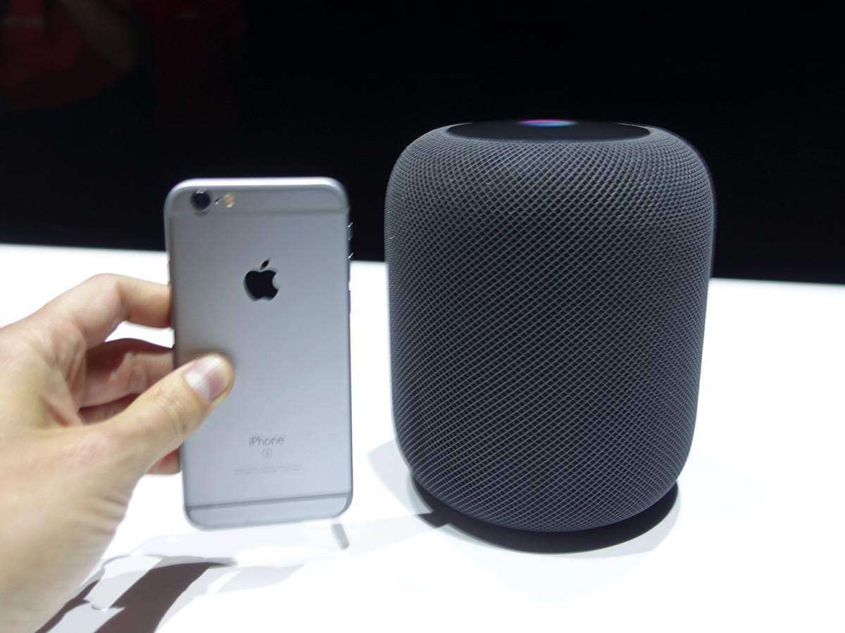 苹果推出HomePod扬声器 将Siri带入客厅