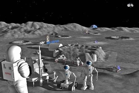 Japan plans to rely on the United States for manned moon landing in 2030.jpg