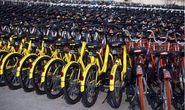 The report points out that shared bicycles help alleviate traffic congestion in big cities.jpg