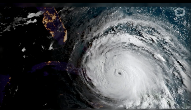 飓风艾玛登陆佛罗里达群岛
