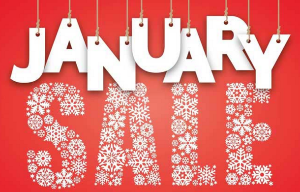 January Sales 一月大减价 January Sales 一月大减价