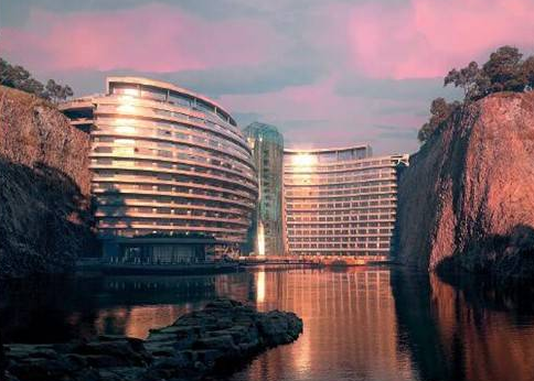 上海世茂深坑酒店将于明年开始试运营