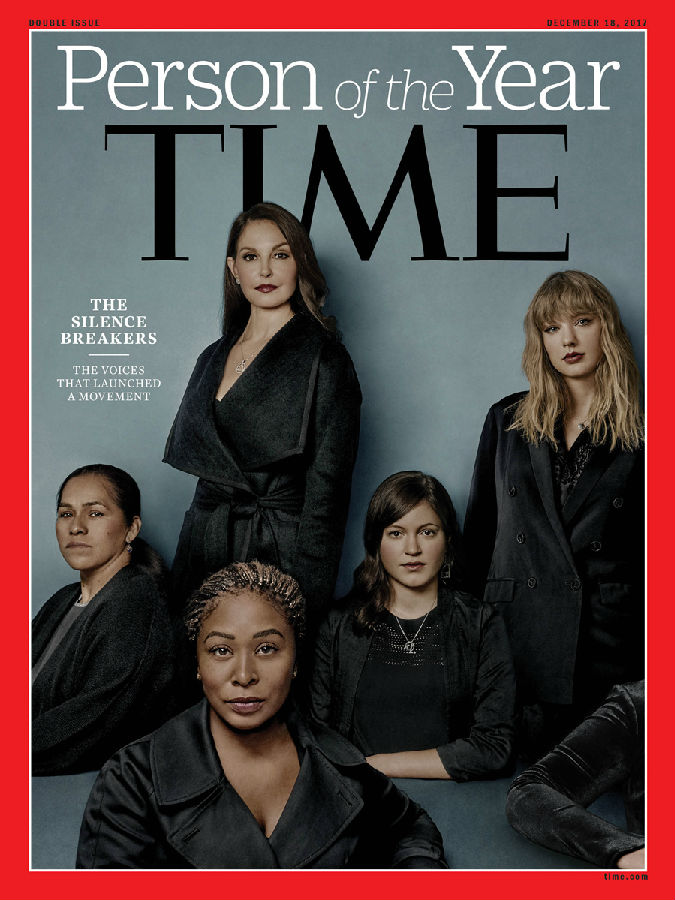"Time" announced the Person of the Year in 2017.jpg