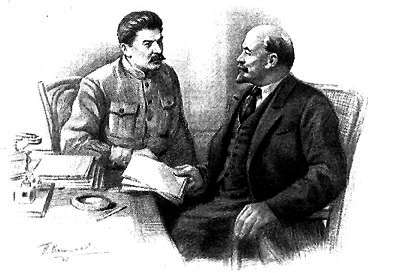 列宁与斯大林