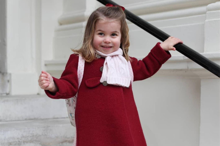 The little British princess is only 2 years old, she can actually read Spanish.jpg