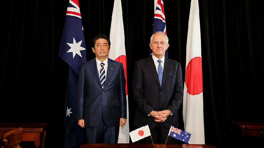 Australia and Japan intend to sign the "Army Visit Agreement".jpg