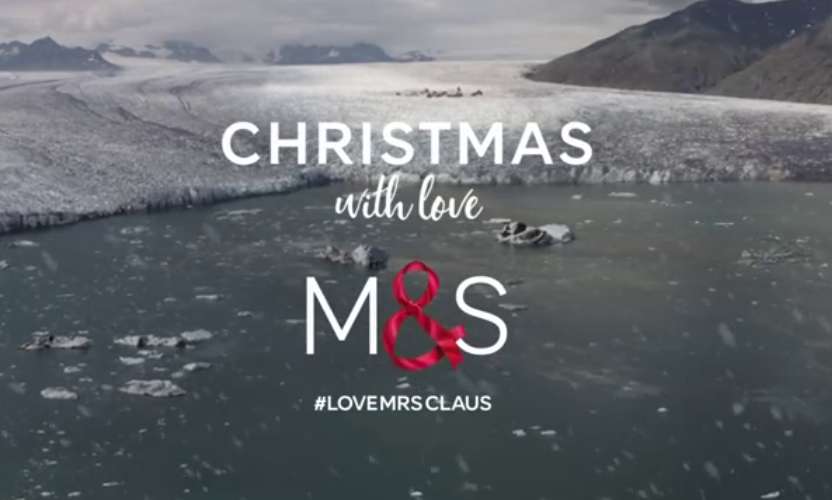 马莎百货公司圣诞广告 Claus夫人的圣诞关爱