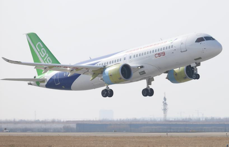 6架C919飞机今年将进行试飞 6架C919飞机今年将进行试飞