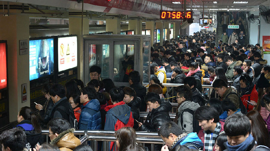 Population control in some first-tier cities in China shows initial results.jpg