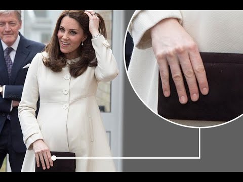 外媒发现凯特王妃中间三个手指几乎等长