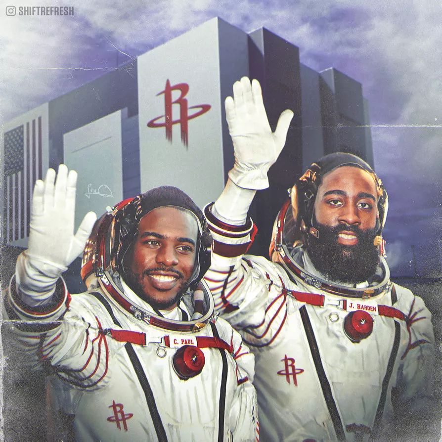 CP3 and the beard