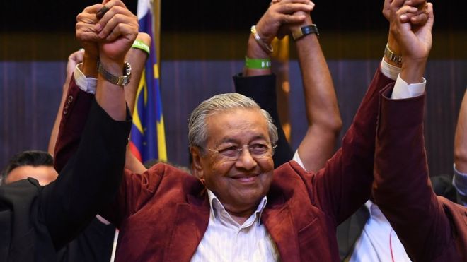 马来西亚的92岁高龄总理