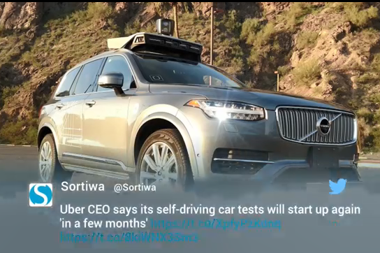 self-driving car