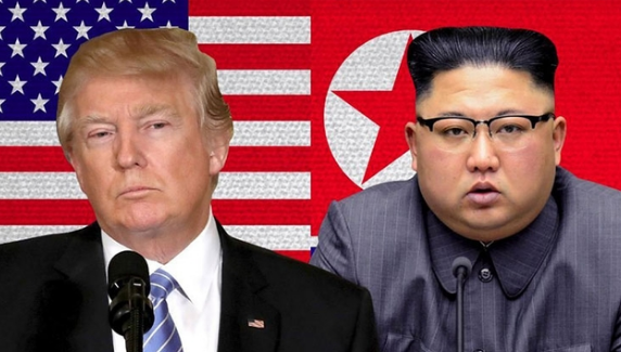 Trump announced that he will meet Kim Jong-un in Singapore on June 12.jpg