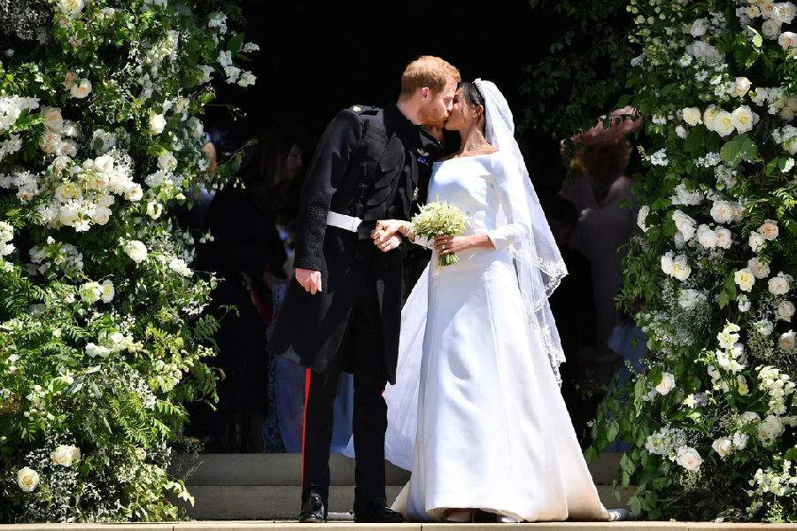 Harry and Meghan married, and the British royal family ushered in a new era.jpg